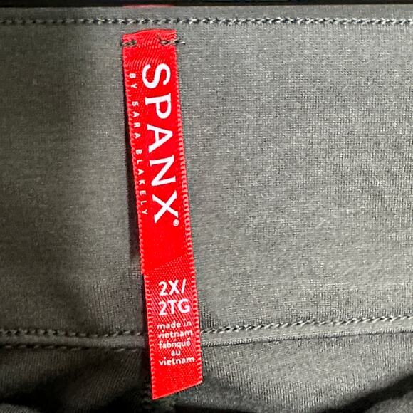 SPANX The Perfect Ponte Pant Ankle Charcoal Gray Sz 2X {W27} - Picture 4 of 6